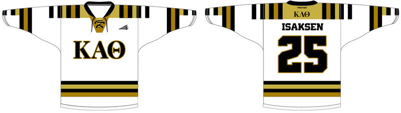 Kappa Alpha Theta (Isaksen) Custom NanoDri Hockey Jersey #J3