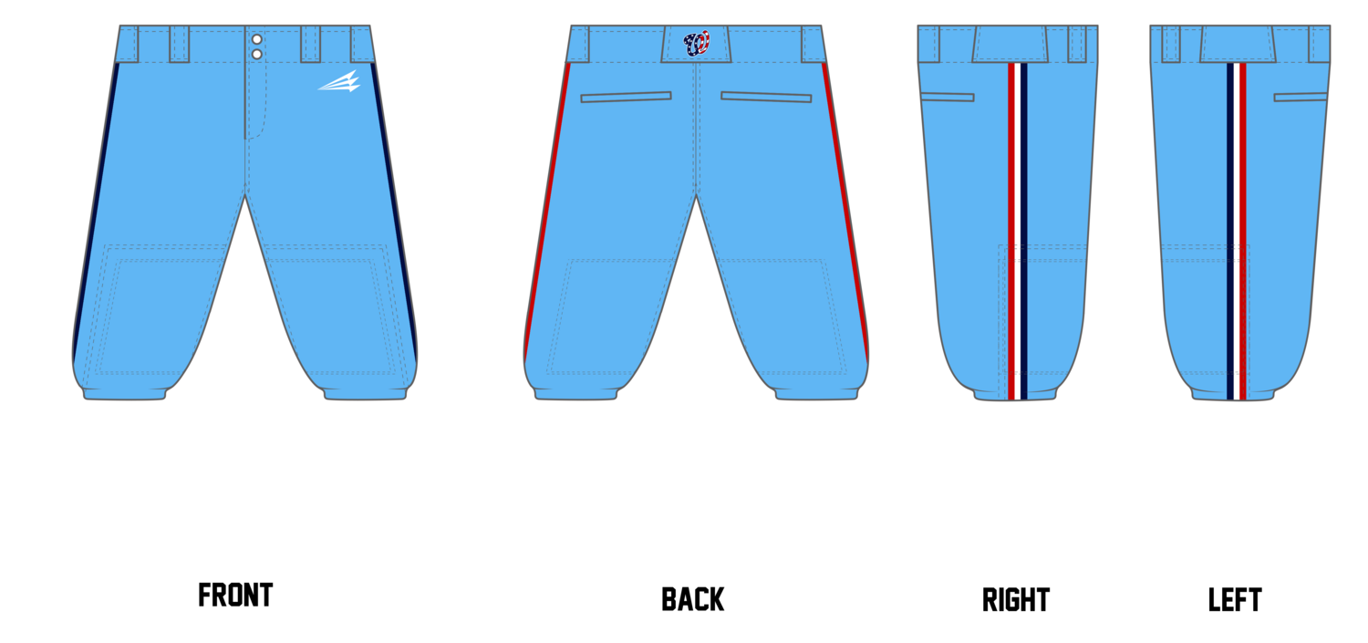 Leadoff Baseball Academy Wildcards Custom Knicker Baseball Pant #BP1C