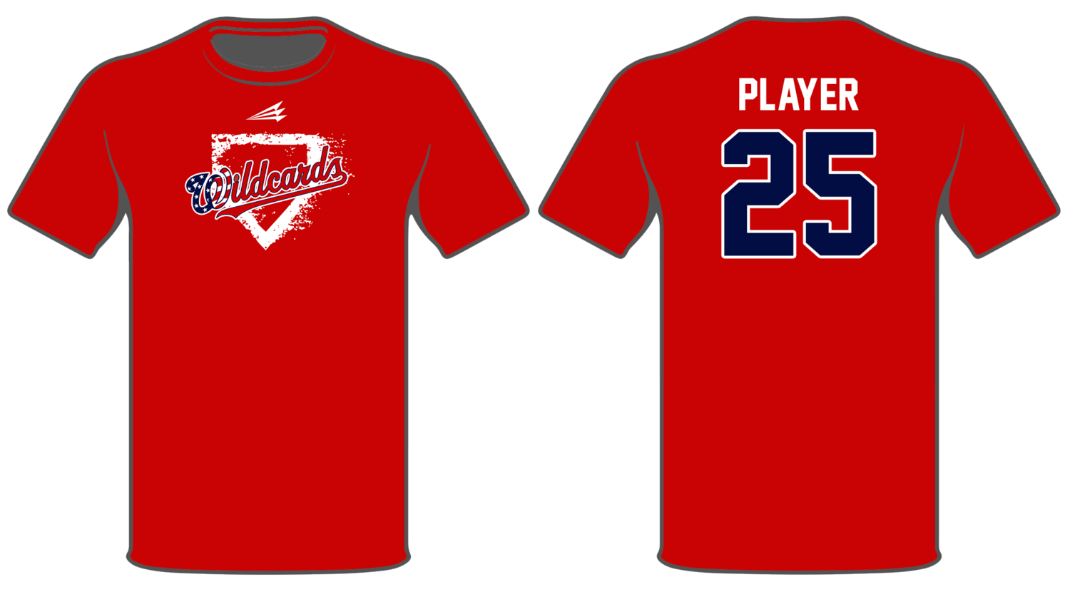 Leadoff Baseball Academy Wildcards Custom HyperTee #HT3