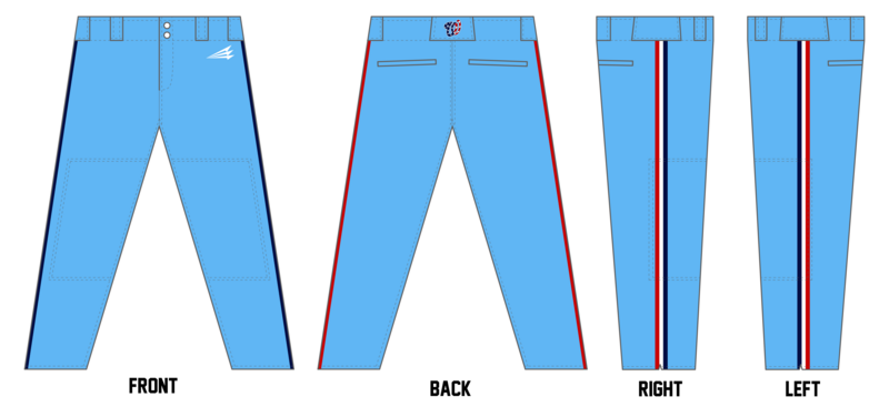 Leadoff Baseball Academy Wildcards Custom Relaxed Baseball Pant #BP1B