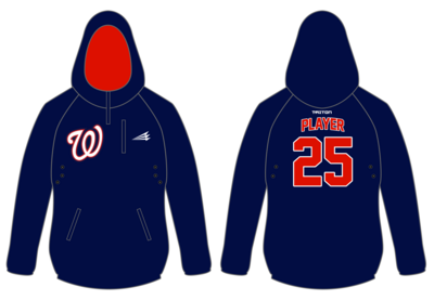 Leadoff Baseball Academy Wildcards Custom Gladiator Hoodie #GH1