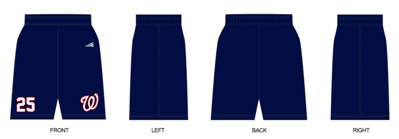 Leadoff Baseball Academy Wildcards Custom Revolution Pocket Shorts #RV1