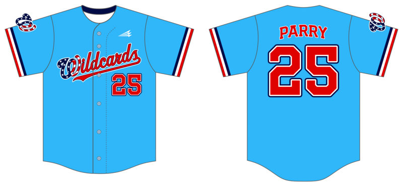 Leadoff Baseball Academy Wildcards Custom HexaFlex Baseball Jersey #J1B