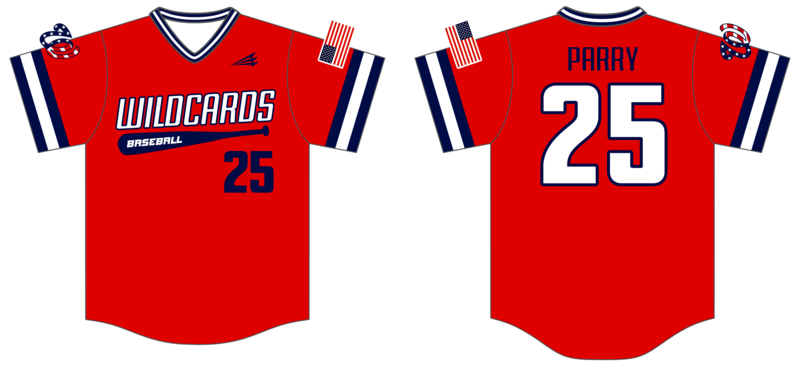 Leadoff Baseball Academy Wildcards Custom HexaFlex Baseball Jersey #J4C