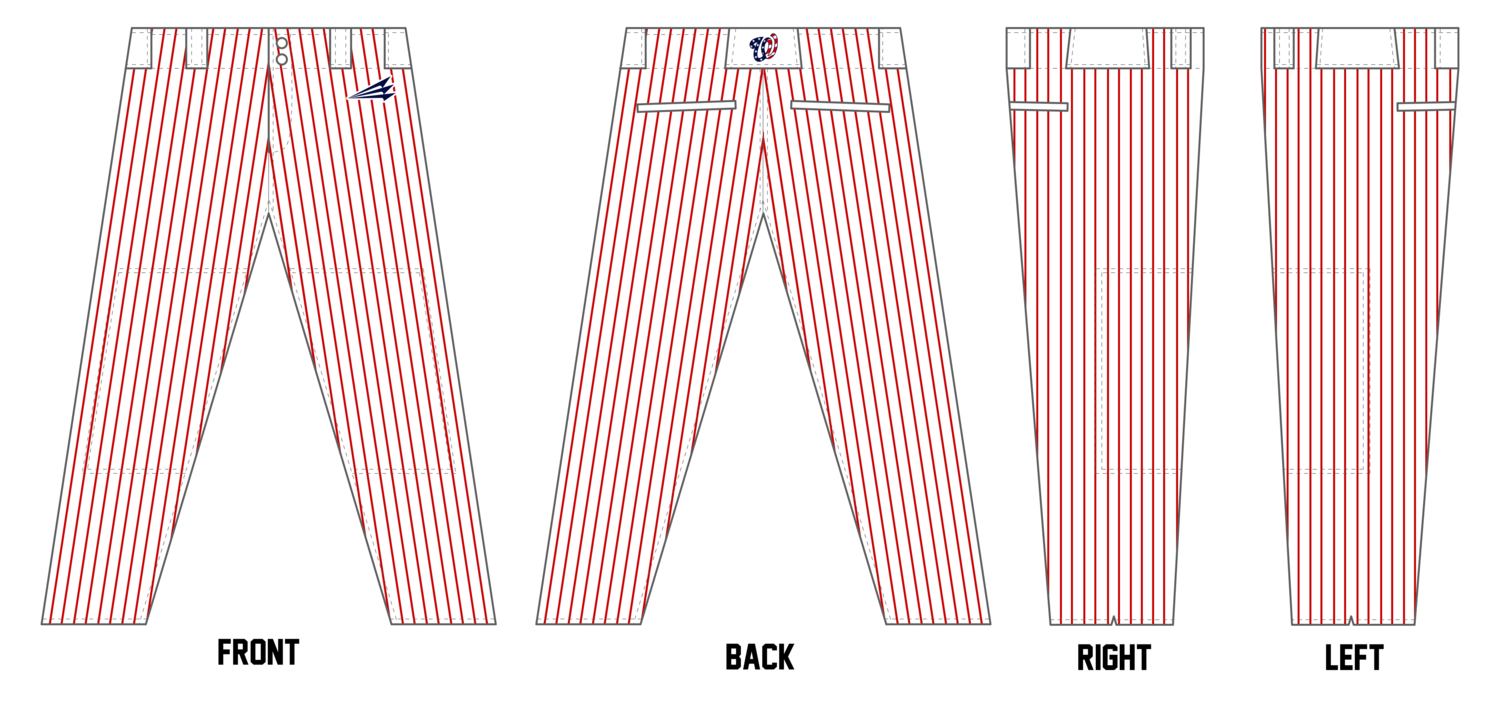Leadoff Baseball Academy Wildcards Custom Relaxed Baseball Pant #BP3B