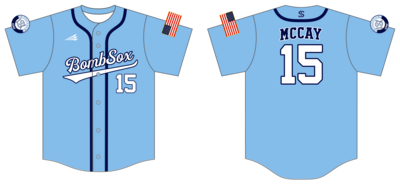 Bombsox Custom HexaFlex Baseball Jersey #J2D