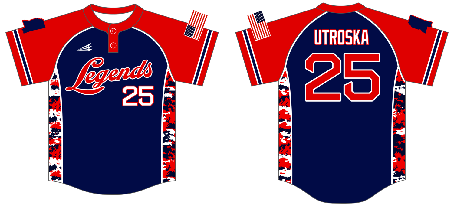 MS Legends Custom HexaFlex Baseball Jersey #J1