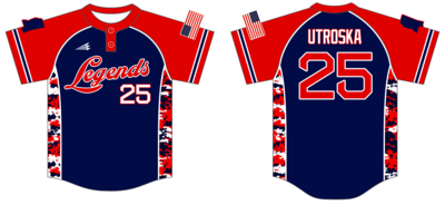 MS Legends Custom HexaFlex Baseball Jersey #J1