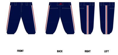 MS Legends Custom Knicker Baseball Pant #BP3B