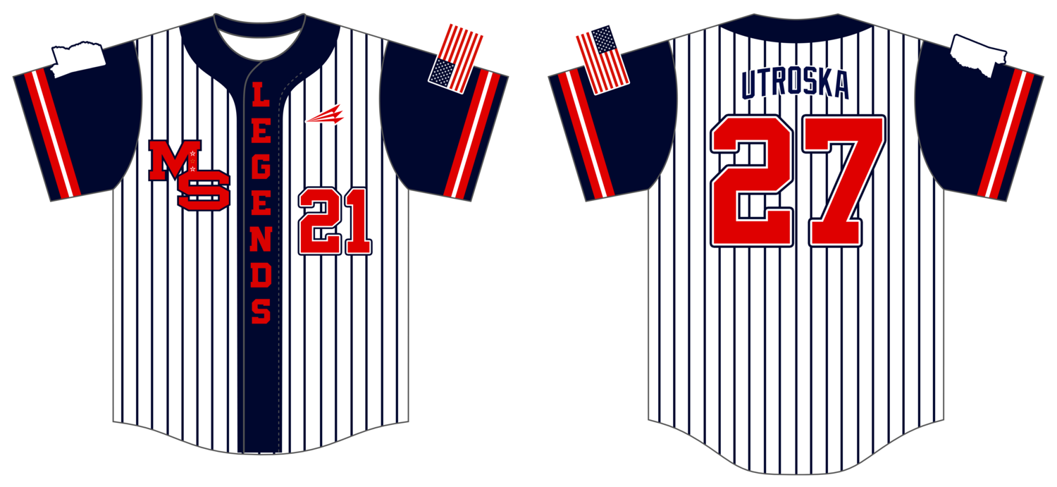 MS Legends Custom HexaFlex Baseball Jersey #J2D