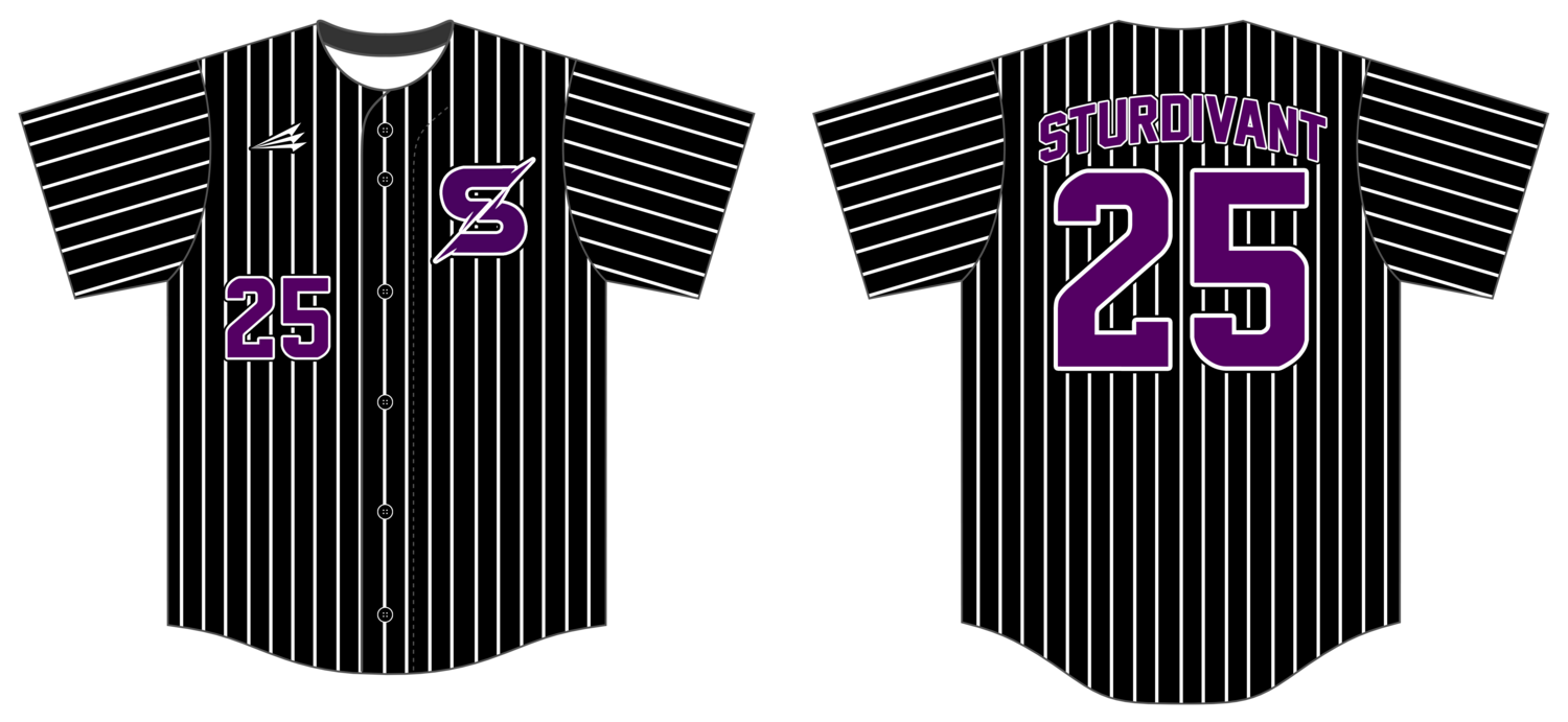 Surge (Sturdivant) Custom Nanodri Baseball Jersey #J6C