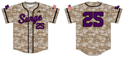 Surge (Sturdivant) Custom Nanodri Baseball Jersey #J5B
