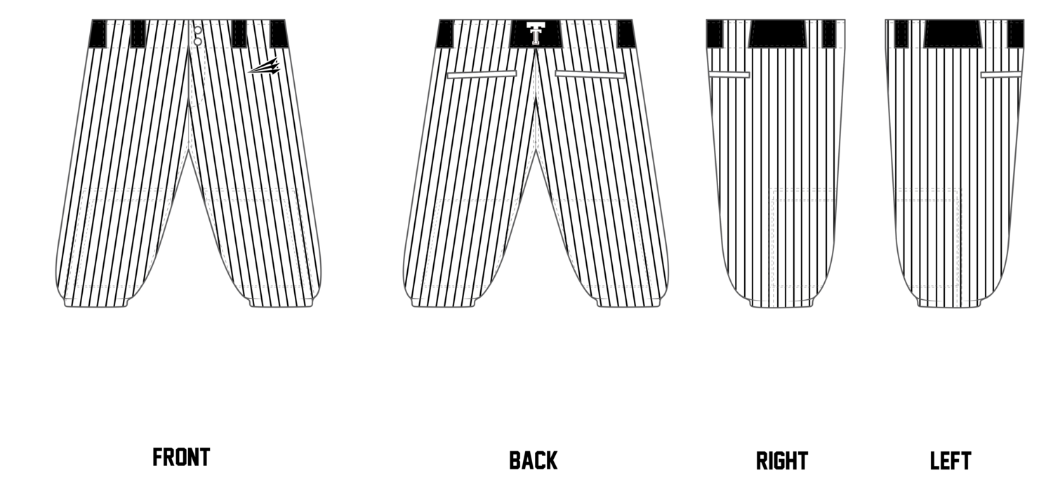 Texas Throwdown Custom Knicker Baseball Pant #BP1B