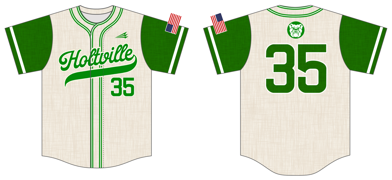 Holtville Middle School Custom HexaFlex Baseball Jersey #J1B