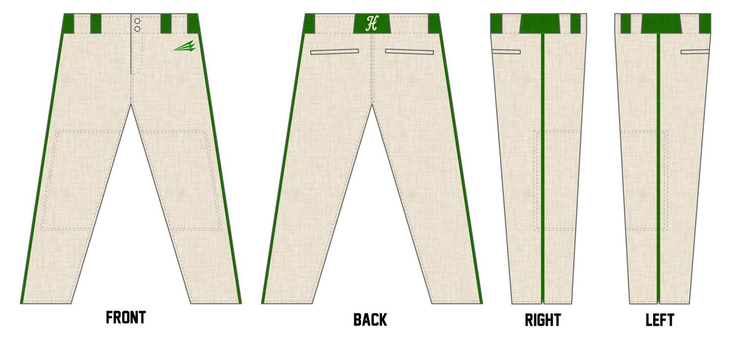 Holtville Middle School Custom Relaxed Baseball Pant #BP1E