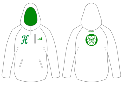 Holtville Middle School Custom Gladiator Hoodie #GH1