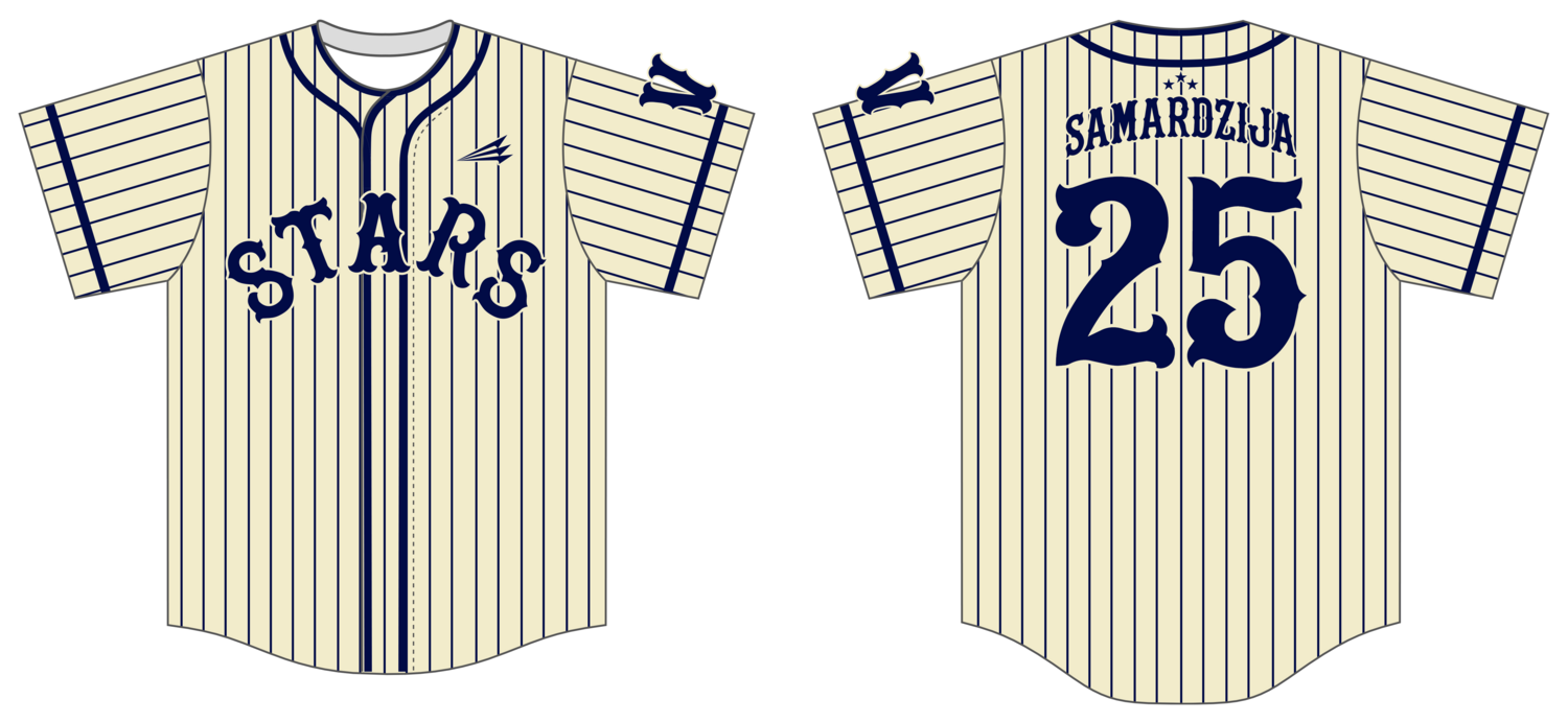 Valpo Stars Custom HexaFlex Baseball Jersey #J5