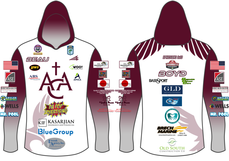 ACA Fishing Team Custom NanoHood #NH11B