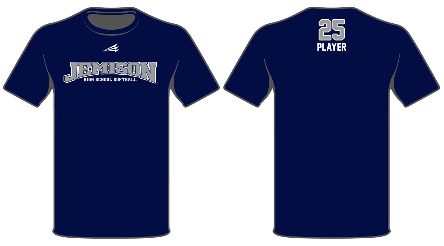 Jemison High School Softball Custom HyperTee #HT1