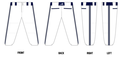 Jemison High School Softball Custom Fastpitch Pant #FP2