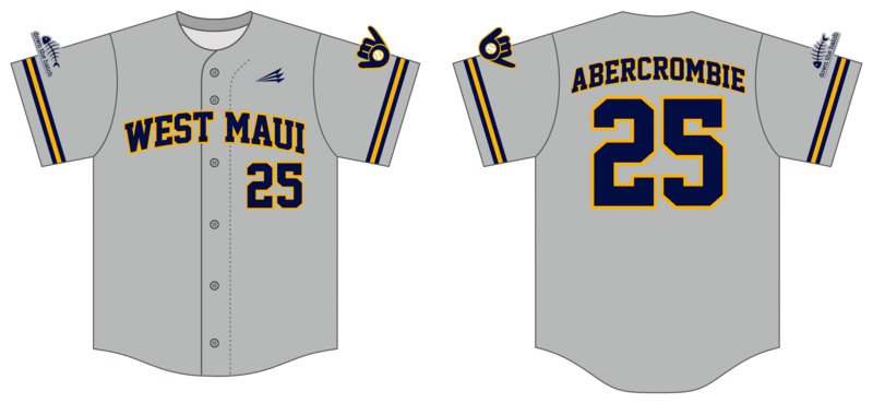 West Maui Brewers Custom Pro-Premier Baseball Jersey #J4