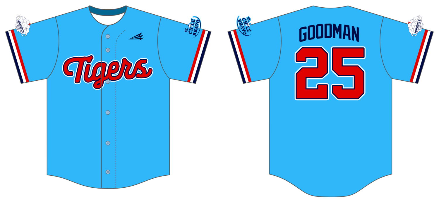 Twinsburg Tigers Custom NanoDri Baseball Jersey #J10C