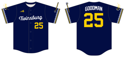 Twinsburg Tigers Custom NanoDri Baseball Jersey #J14D