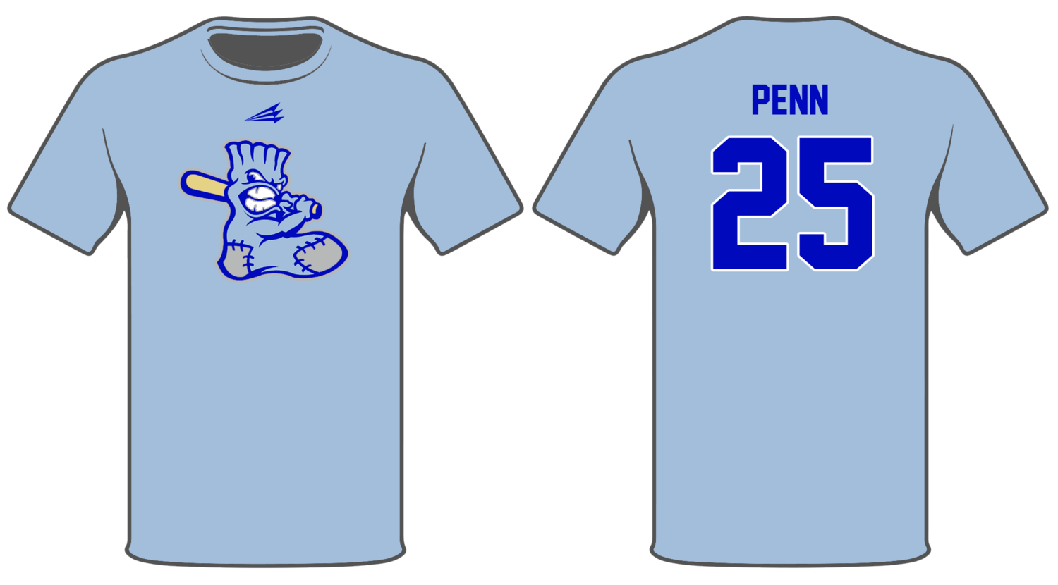 Barbers Hill Blue Sox Custom HyperTee #HT1