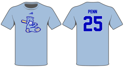 Barbers Hill Blue Sox Custom HyperTee #HT1
