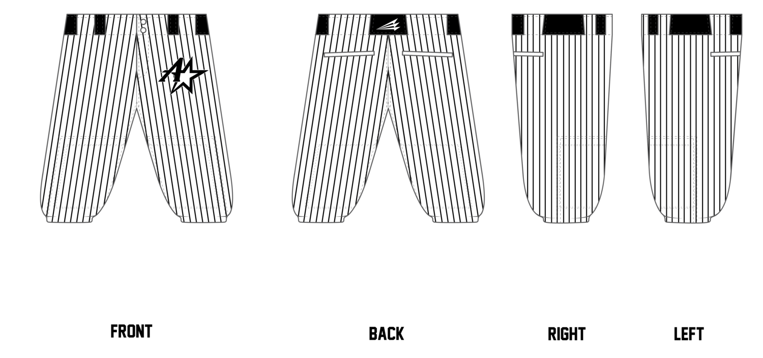 Midwest Astros Custom Knicker Baseball Pant #BP7C