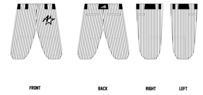 Midwest Astros Custom Knicker Baseball Pant #BP7C