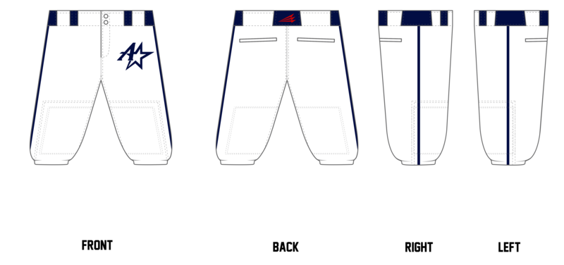Midwest Astros Custom Knicker Baseball Pant #BP9C