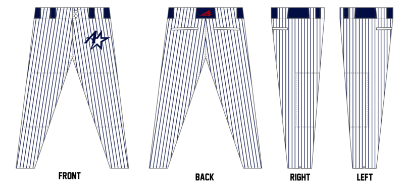 Midwest Astros Custom ProFit Baseball Pant #BP8B