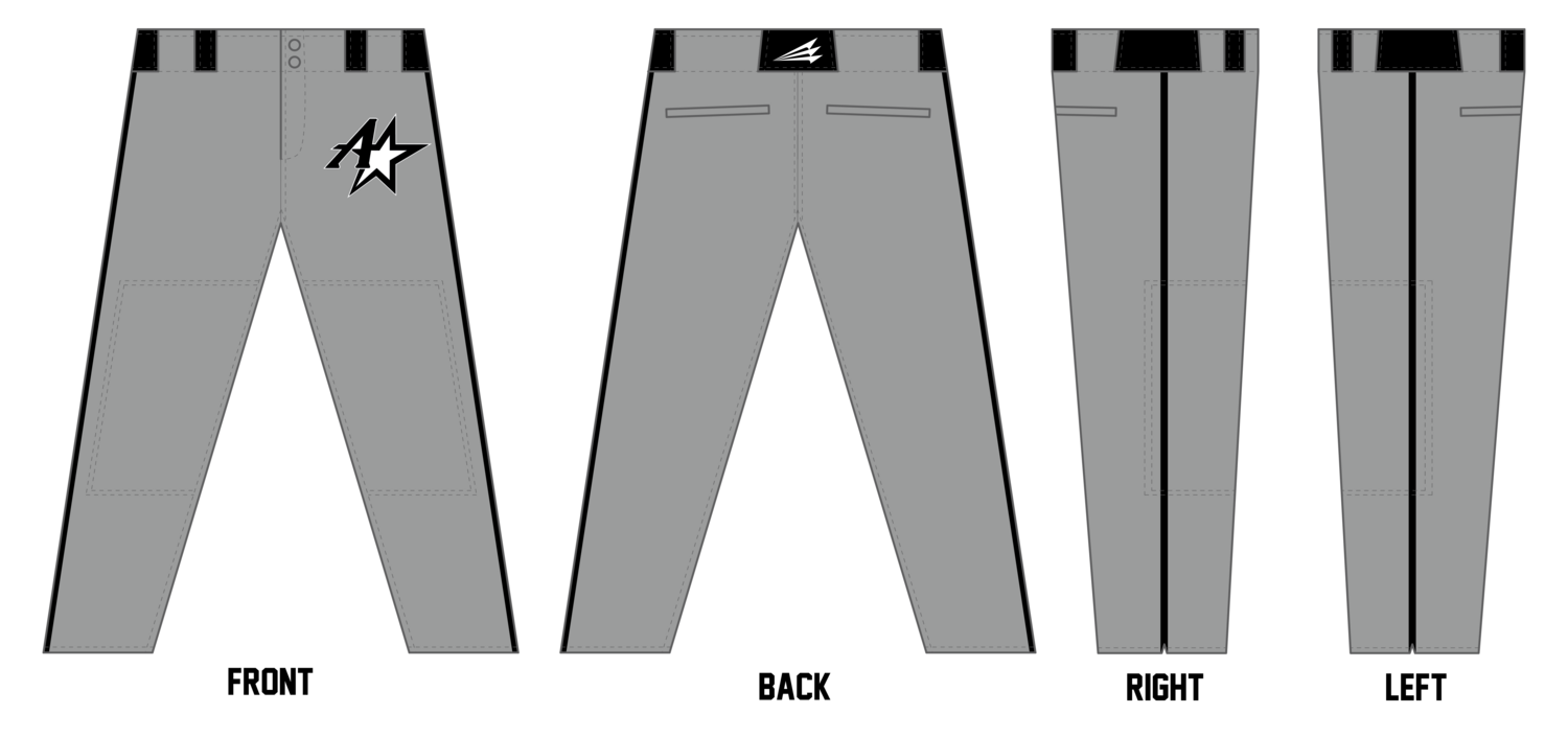 Midwest Astros Custom Relaxed Baseball Pant #BP12