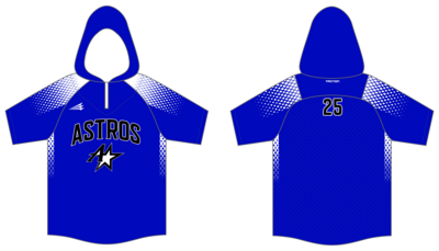 Midwest Astros Custom Batting Practice Jacket #BPJ2B