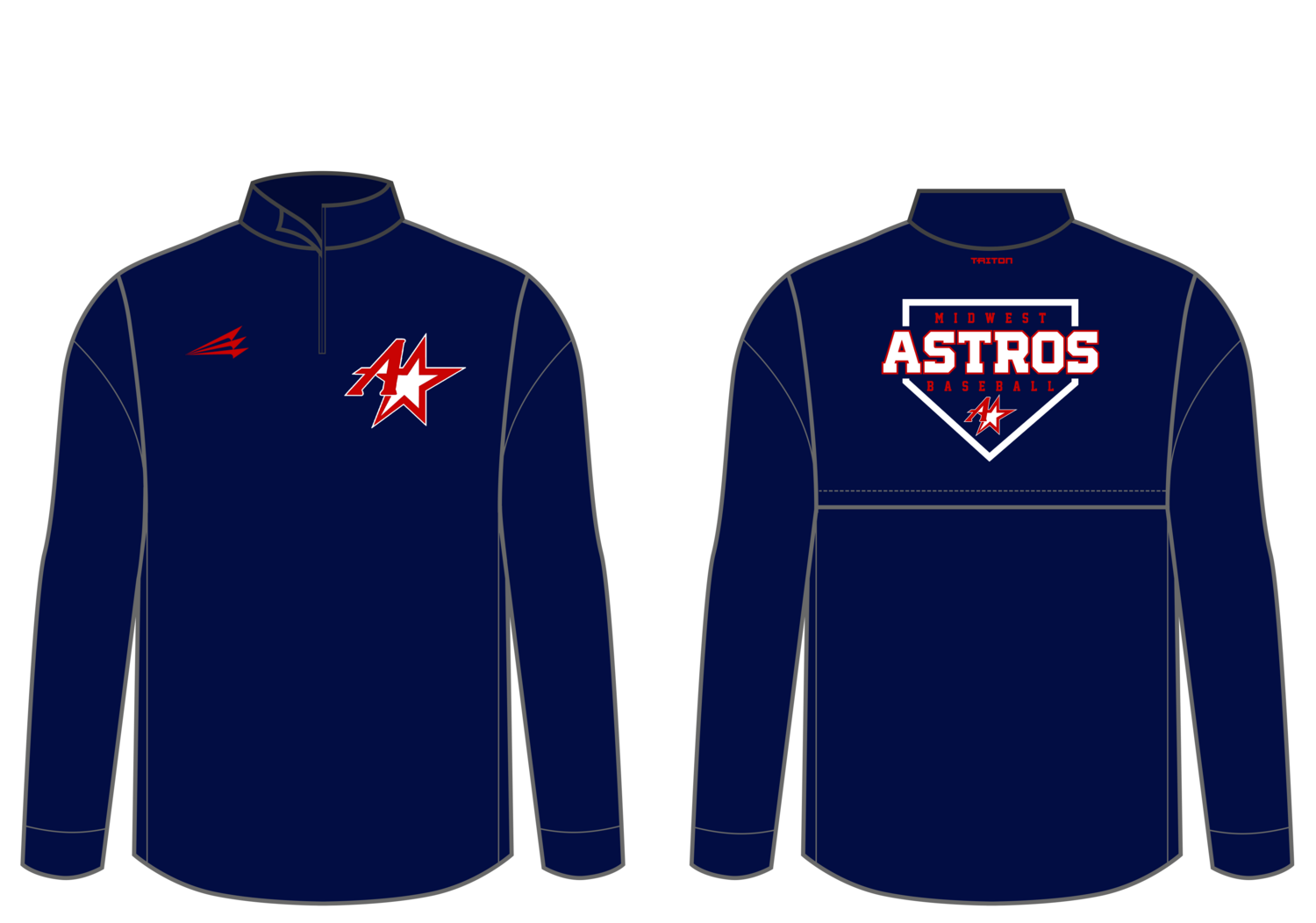 Astros Midwest Academy Custom Jackal Jacket #JJ1B