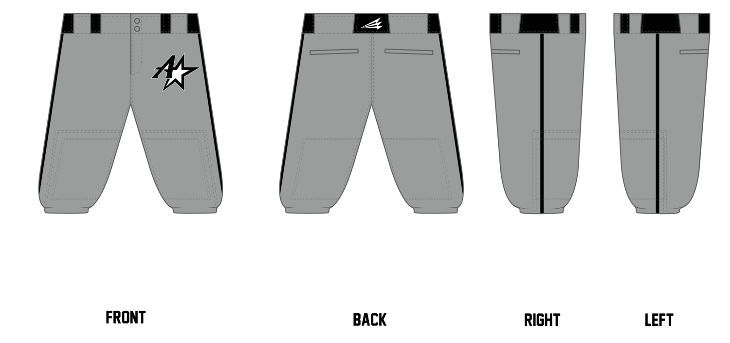 Midwest Astros Custom Knicker Baseball Pant #BP12C