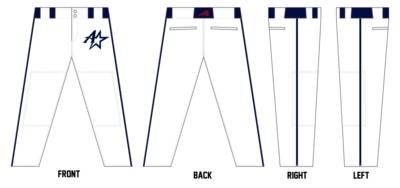 Midwest Astros Custom Relaxed Baseball Pant #BP9