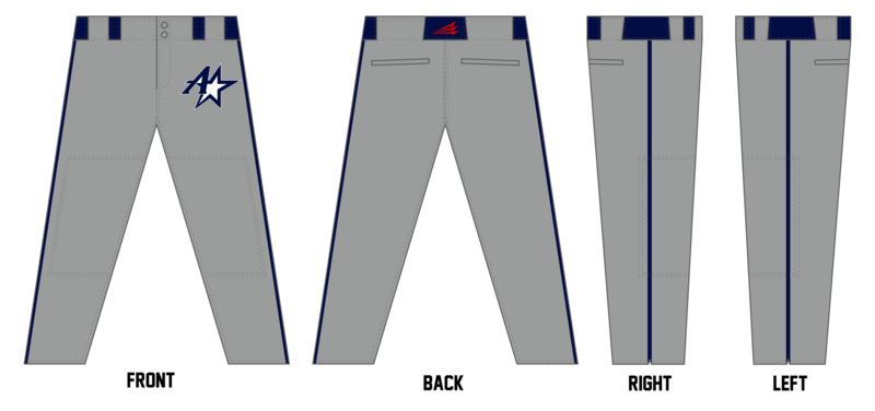 Midwest Astros Custom Relaxed Baseball Pant #BP10