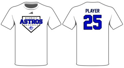 Midwest Astros Academy Custom HyperTee #HT2B