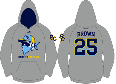 Bold City Bandits Custom Vulcan Hoodie #VH1B