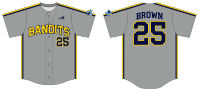 Bold City Bandits Custom Nanodri Baseball Jersey #J3B