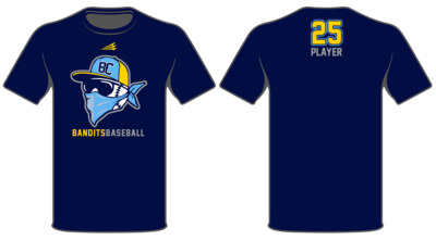 Bold City Bandits Custom HyperTee #HT1B