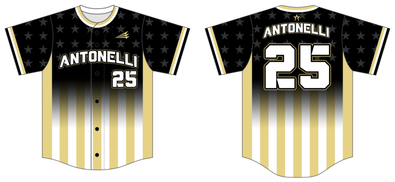 Antonelli Custom HexaFlex Baseball Jersey #J15