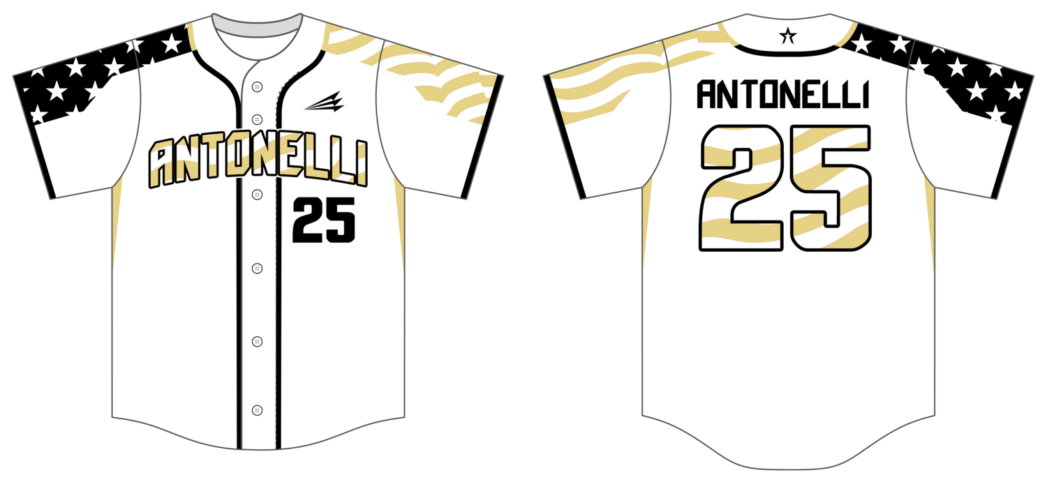 Antonelli Custom HexaFlex Baseball Jersey #J14