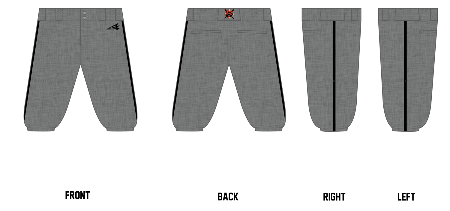 Colorado Grizzlies Custom Knicker Baseball Pant #BP3