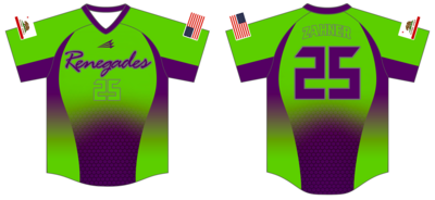 Renegades Custom HexaFlex Baseball Jersey #J2B