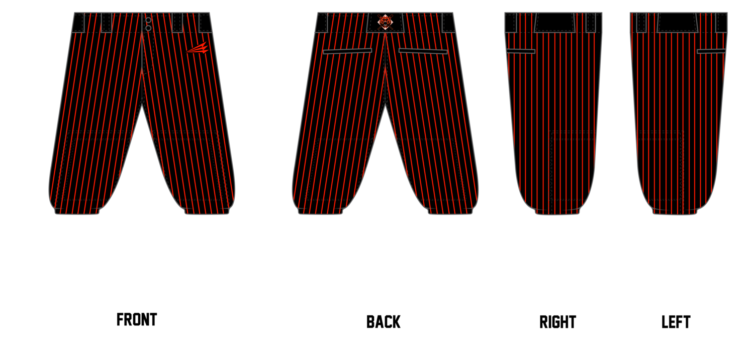 Colorado Grizzlies Custom Knicker Baseball Pant #BP10B