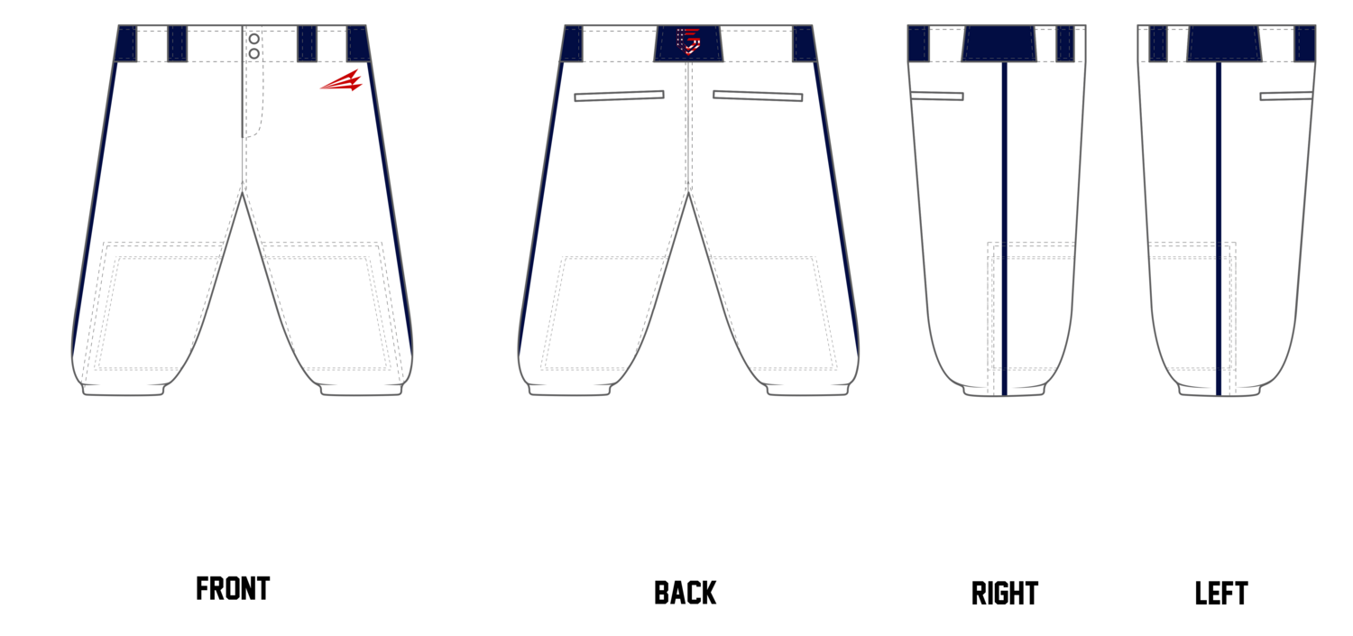 Colorado Grizzlies Custom Knicker Baseball Pant #BP12B
