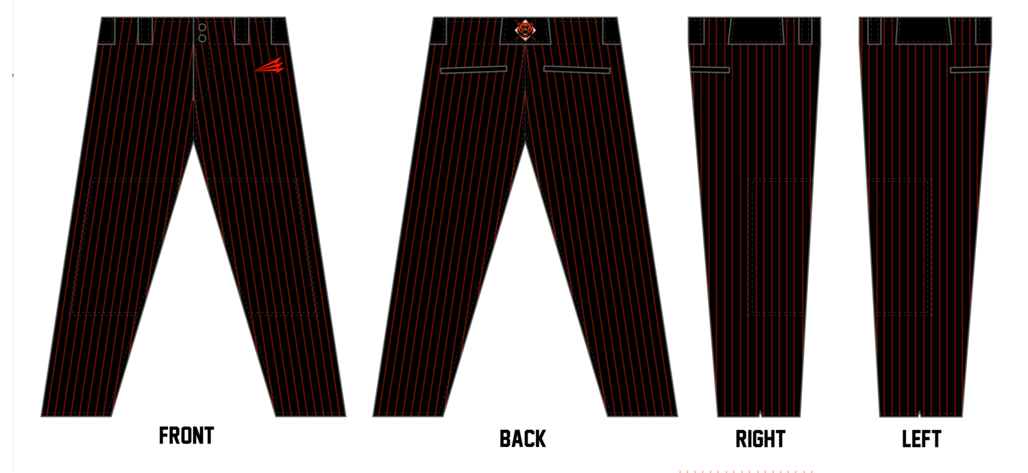 Colorado Grizzlies Custom ProFit Baseball Pant #BP10E